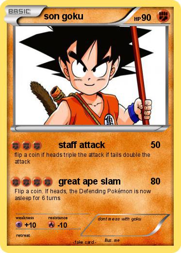 Pokemon son goku