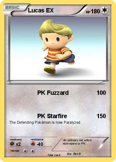 Pokemon Lucas EX