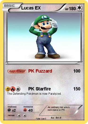 Pokemon Lucas EX