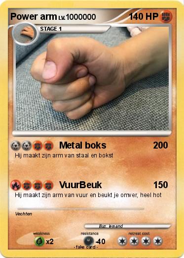 Pokemon Power arm