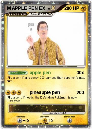 Pokemon M APPLE PEN EX