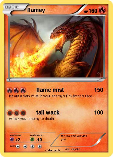 Pokemon flamey