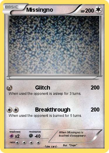 Pokemon Missingno