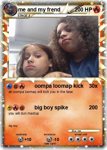 Pokemon me and my frend