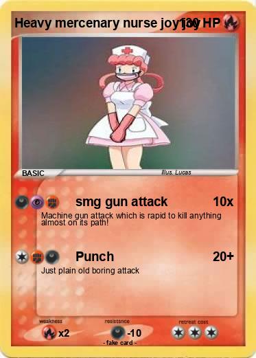 Pokemon Heavy mercenary nurse joy joy