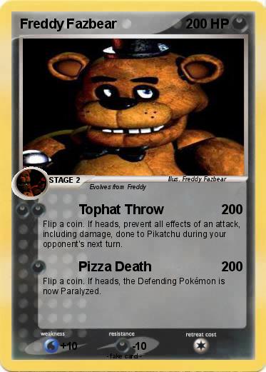 Pokemon Freddy Fazbear