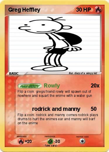Pokemon Greg Heffley