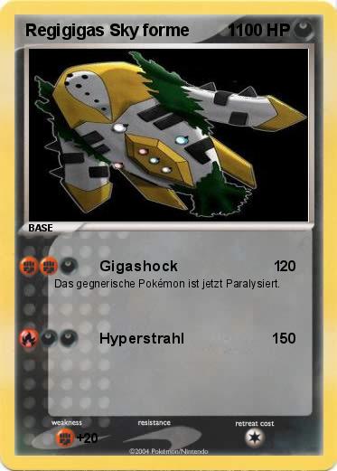 Pokemon Regigigas Sky forme        1