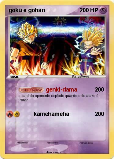 Pokemon goku e gohan