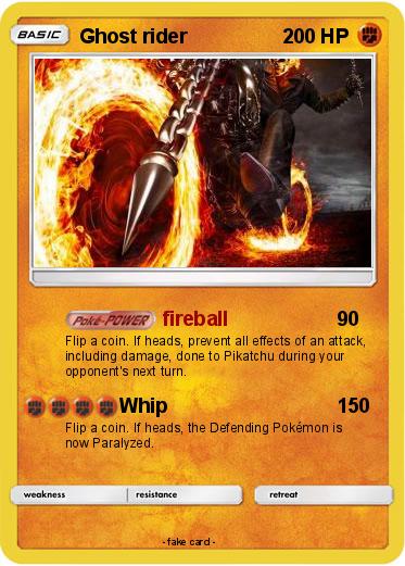 Pokemon Ghost rider