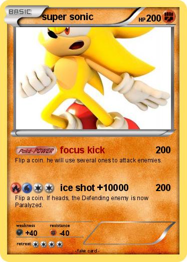 Pokemon super sonic
