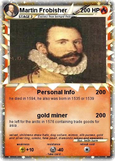 Pokemon Martin Frobisher