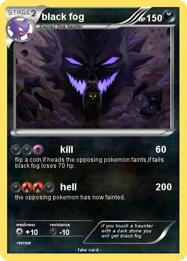 Pokemon black fog