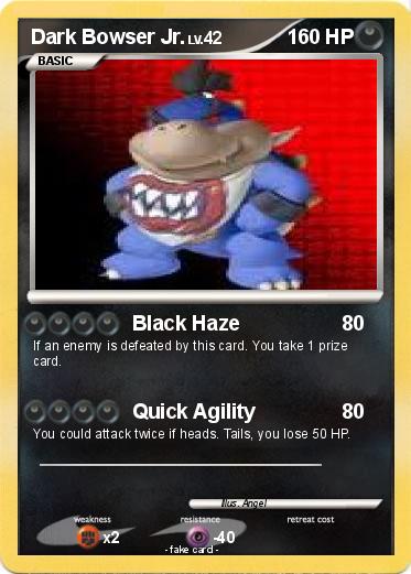 Pokemon Dark Bowser Jr.