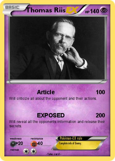 Pokemon Thomas Riis