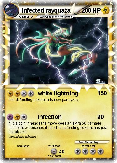 Pokemon infected rayquaza