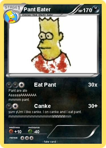 Pokemon Pant Eater
