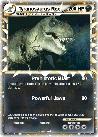 Pokemon Tyranosaurus Rex