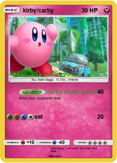 Pokemon kirby/carby