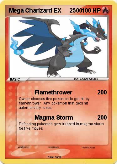 Pokemon Mega Charizard EX     2500