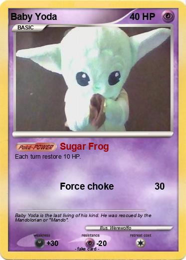 Pokemon Baby Yoda