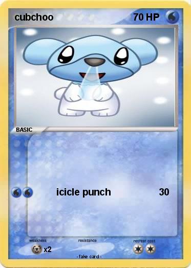 Pokemon cubchoo