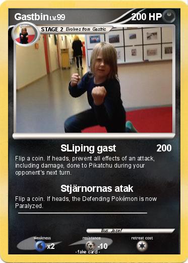 Pokemon Gastbin