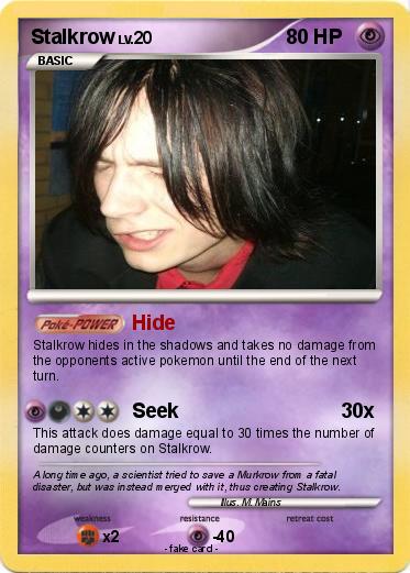 Pokemon Stalkrow