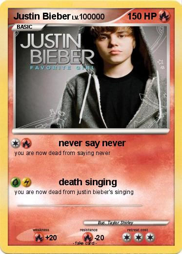 Pokemon Justin Bieber