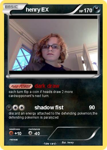 Pokemon henry EX