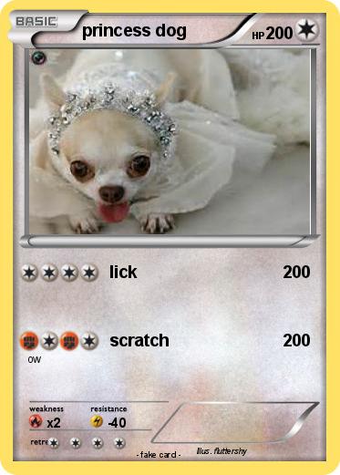 Pokemon princess dog