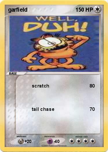 Pokemon garfield