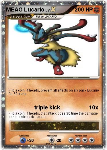 Pokemon MEAG Lucario