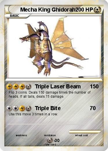 Pokemon Mecha King Ghidorah