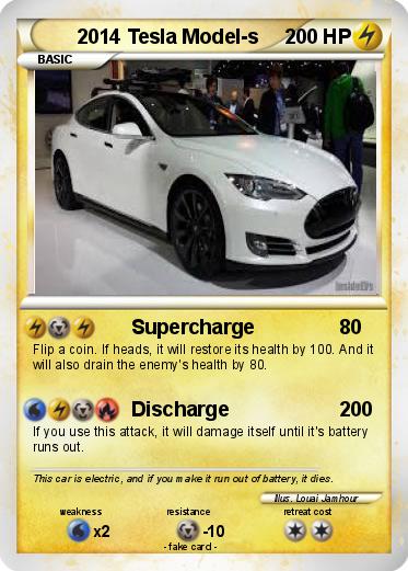 Pokemon 2014 Tesla Model-s