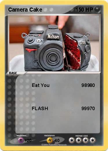 Pokemon Camera Cake