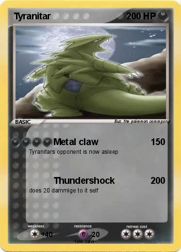 Pokemon Tyranitar