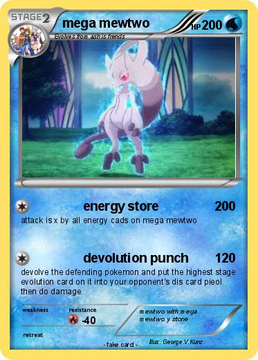 Pokemon mega mewtwo