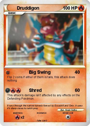 Pokemon Druddigon