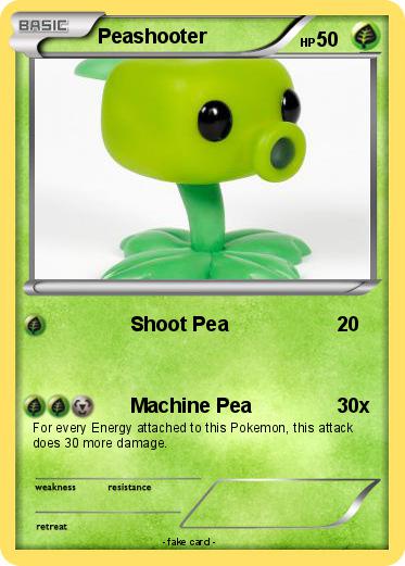 Pokemon Peashooter
