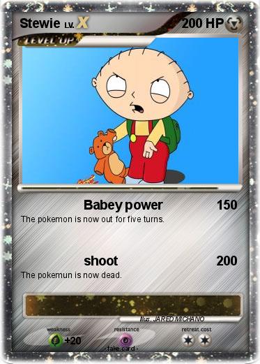 Pokemon Stewie