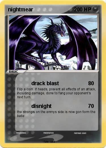Pokemon nightmear