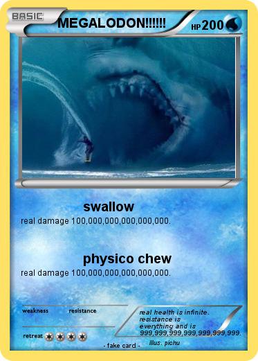 Pokemon MEGALODON!!!!!!