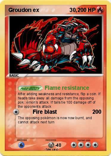 Pokemon Groudon ex                    30,