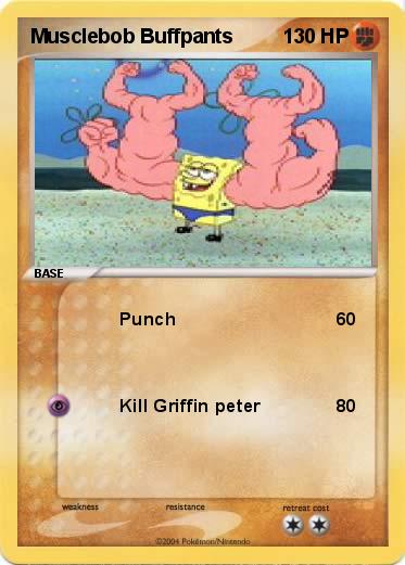 Pokemon Musclebob Buffpants 