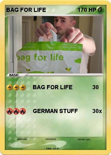 Pokemon BAG FOR LIFE