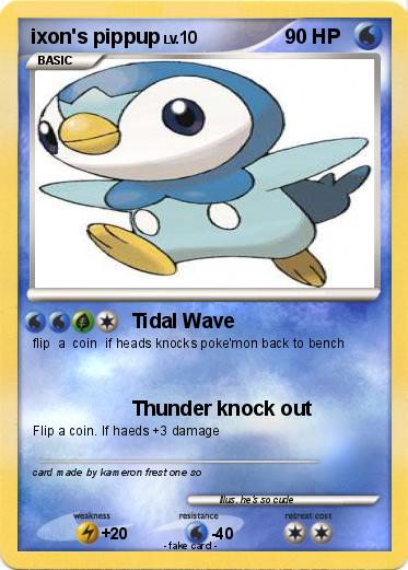 Pokemon ixon's pippup