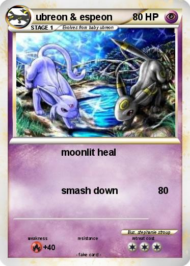 Pokemon ubreon & espeon