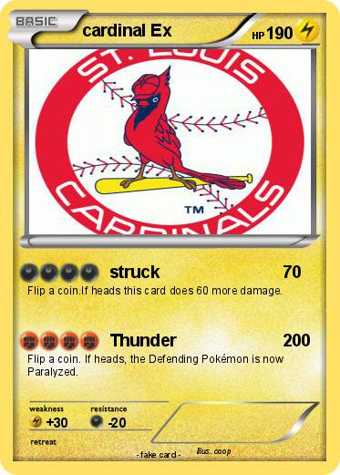 Pokemon cardinal Ex