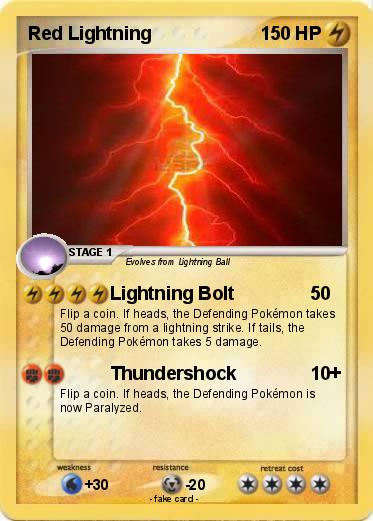 Pokemon Red Lightning